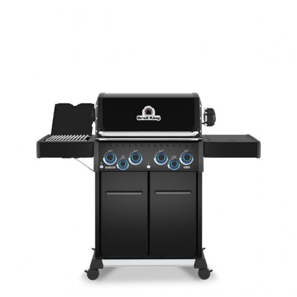Газовый гриль BARON 490IRX SHADOW с вертелом (возможно доукомплектование до Пеллетного гриля с Smart Wi-Fi системой) Broil King  Арт.677183KZ