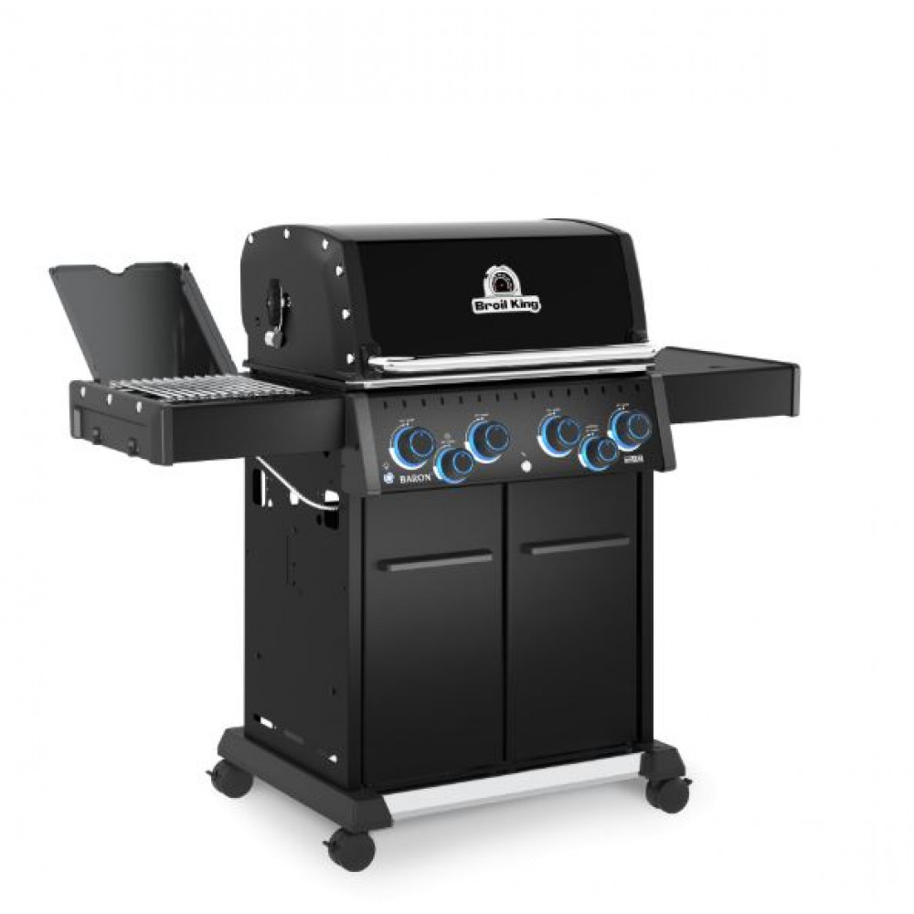 Газовый гриль BARON 490IRX SHADOW с вертелом (возможно доукомплектование до Пеллетного гриля с Smart Wi-Fi системой) Broil King  Арт.677183KZ