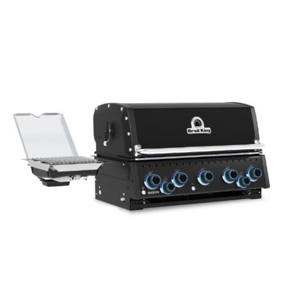 Встраиваемый газовый гриль BARON 490 IR Bi SHADOW с вертелом Broil King Арт.875683KZ