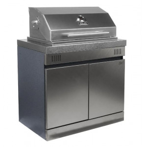 Модуль уличной кухни Шкаф 900 Штрих с газовым грилем HELIOS SMART Premium Line Арт.HS-PL-SHV600С1